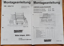 paulchen Heckträger, Fahrradträger Paulchen, für VW Golf 4, Golf IV, 2 Fahrräder