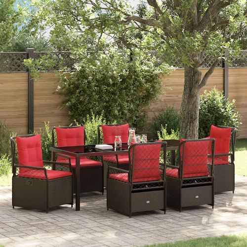 Garten essgruppe poly rattan - garten, poly-rattan