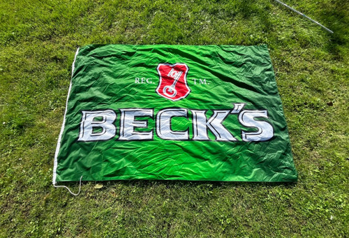 Beck bier gastro fahne - gastro,