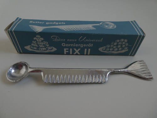 Vintage butter garniergerät - butter,