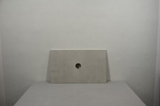 Niesmann und Bischoff Waschtischplatte Wohnmobil; Betonoptik, Loch 85mm