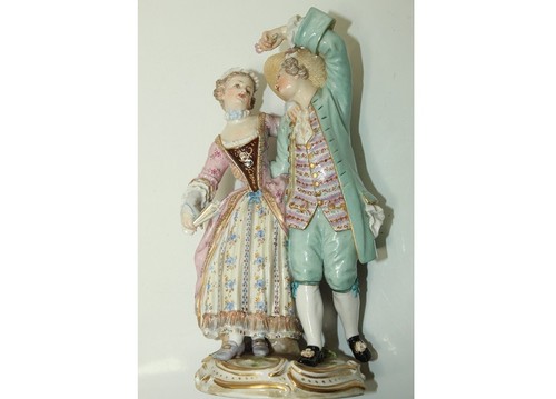 Meissen porzellan figur - porzellan,