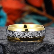 Edle Herrenring Goldringe mit