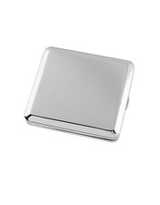 Zigaretten Etui Metall chrom