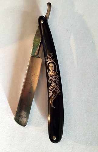 Altes antikes rasiermesser - altes,