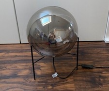Lampe Silberkugel Graukugel Tischleuchte Fußbodenleuchte Top