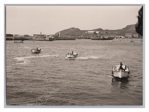 Helgoland 1965 ausflugsboote - helgoland,