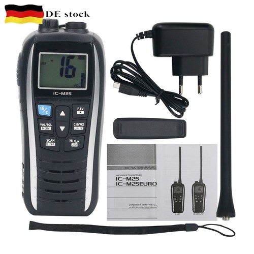 M25 5km vhf marine radio - 5w,