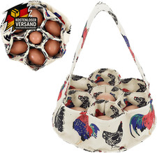 Eierkorb Sammeln Bauernhof Hühnerkorb Warmhalten Frische Eier 7 Beutel Enten Gän