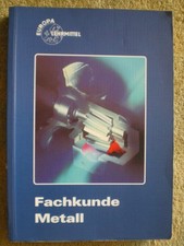 Fachkunde Metall - Lehrbuch