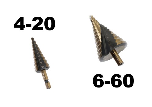 Hss stufenbohrer set - hss-g,