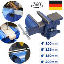 Schraubstock 60 - 200 mm Spannweit für Werkbank Feststehend Parallelschraubstock