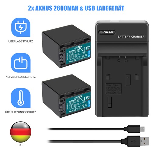 2600ma fv70 akku - akku, &
