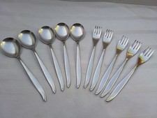 10-tlg. Roneusil-Besteck von