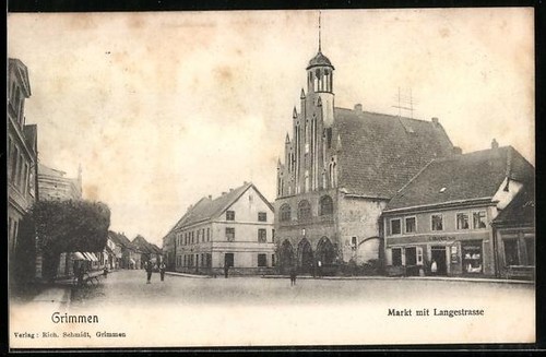 Grimmen markt mit - markt,