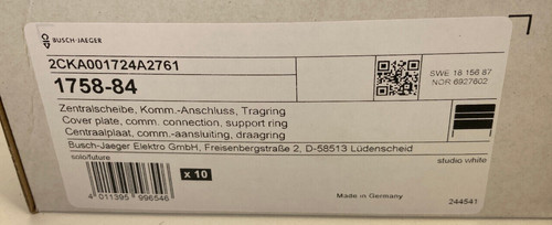 10x busch jaeger - busch-jaeger, 1758-84