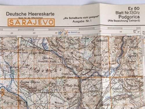 Deutsche heereskarte 1943 - deutsche,