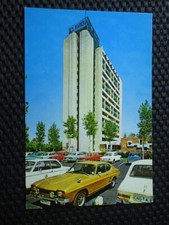 FORD CAPRI 2000 / 3000 GT XLR GOLD vor Riviera Hotel MAMAIA Rumänien 1970 AUTO