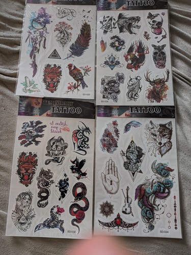 Verschiedene tattoomuster 15er - verschiedene,