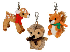 Die Spiegelburg Schlüsselanhänger Wintertiere im Weihnachtswald