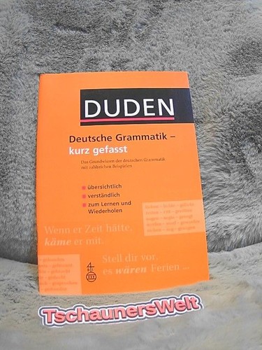 Duden deutsche grammatik - grammatik,