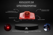 Fahrrad Beleuchtung Rücklicht