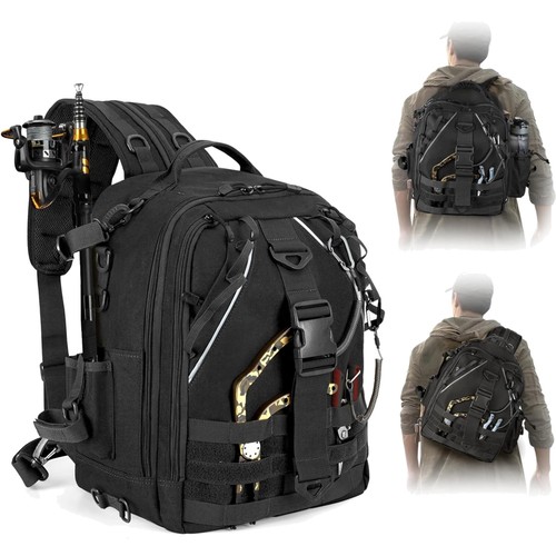 Angelrucksack oxford leicht - ,