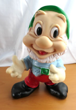 Disney Zwerg Figur 7 Zwerge 80er Italy Schneewittchen / 22x15cm Kunstoff