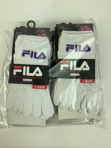 Pairs fila skele toes socks - skele-toes,
