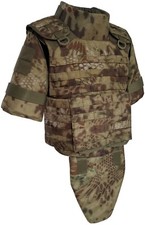 Modular Weste Tactical Combat Einsatzweste Kryptek, Körperschutz 3XL
