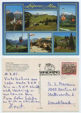 57444 - Lofer - Loferer Alm - Haus Gertrud - Ansichtskarte, gelaufen 19.9.1985