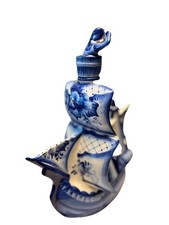 Russisches Porzellan Decanter