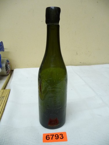 6793 alte glasflasche - 6793.,