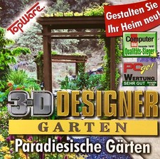 3D Designer Garten- Paradiesische Gärten - CD