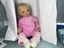 Künstlerpuppe Regina Swialkowski Vinylpuppe 60 cm. Top Zustand   