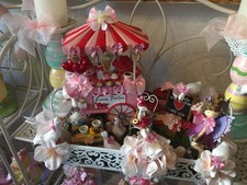 Deko Tablett Marktstand Elfe