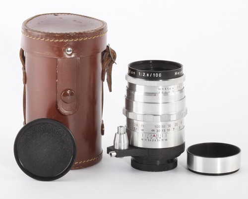 Meyer optik görlitz 100mm - meyer-optik, 2,8
