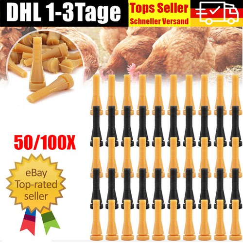 100stk rupffinger hahn gans - rupffinger,