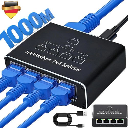 Lan splitter auf gigabit - 1, 4