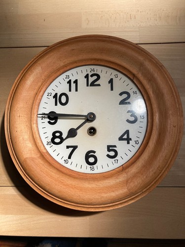 Wanduhr holz antik 1900 - wanduhr,