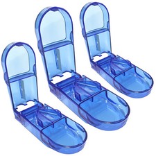 Medisure Gesundheitswesen Tablettenbehälter Sicher Presse Pille Teiler Schneider Dreierpack