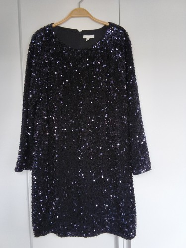 Damen party kleid pailletten - damen,