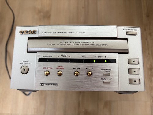 Teac stereo cassette deck - stereo,