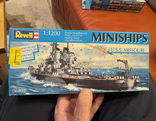 Revell miniships s - revell, u.s.s