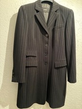 Rosner  Damen Longblazer Kurzmantel  Schwarz /Nadelstreifen Gr. 40