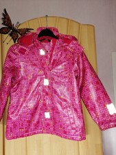 Neue gefütterte Regenjacke von Kids 110 -116, von TCM, Reflektoren,  abnehmbare