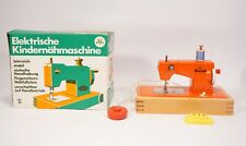 Vintage Regina elektrische Kindernähmaschine Spielzeug Metall Holz inkl. OVP