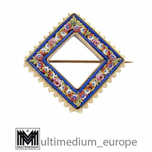 Antike millefiori brosche - millefiori,