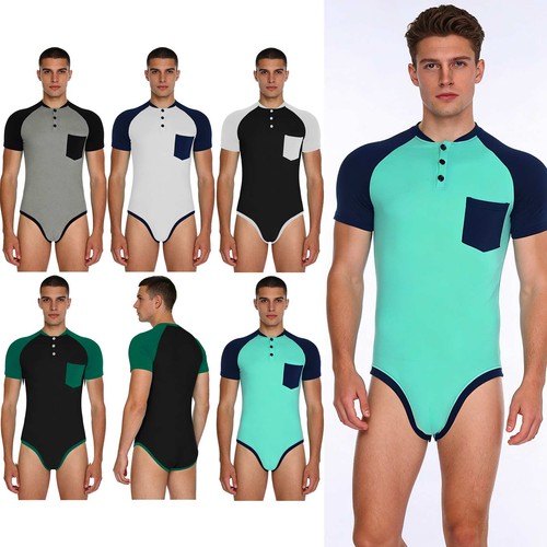 Herren kurzarm bodysuit - de,