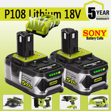 2x Original Für Ryobi Akku